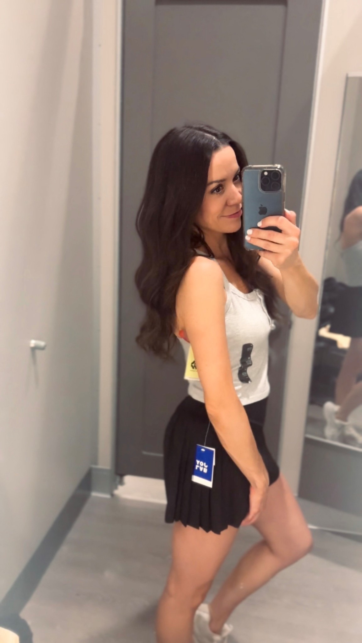 Love activewear that I can mix and match! These are the pleated on the side shorts that give you the best silhouette. And this is the tank that has cute front buttons and a great supportive built in bra. Both come in different colors too! 

#LTKfitnessgoals #LTKActive #LTKmorningroutine