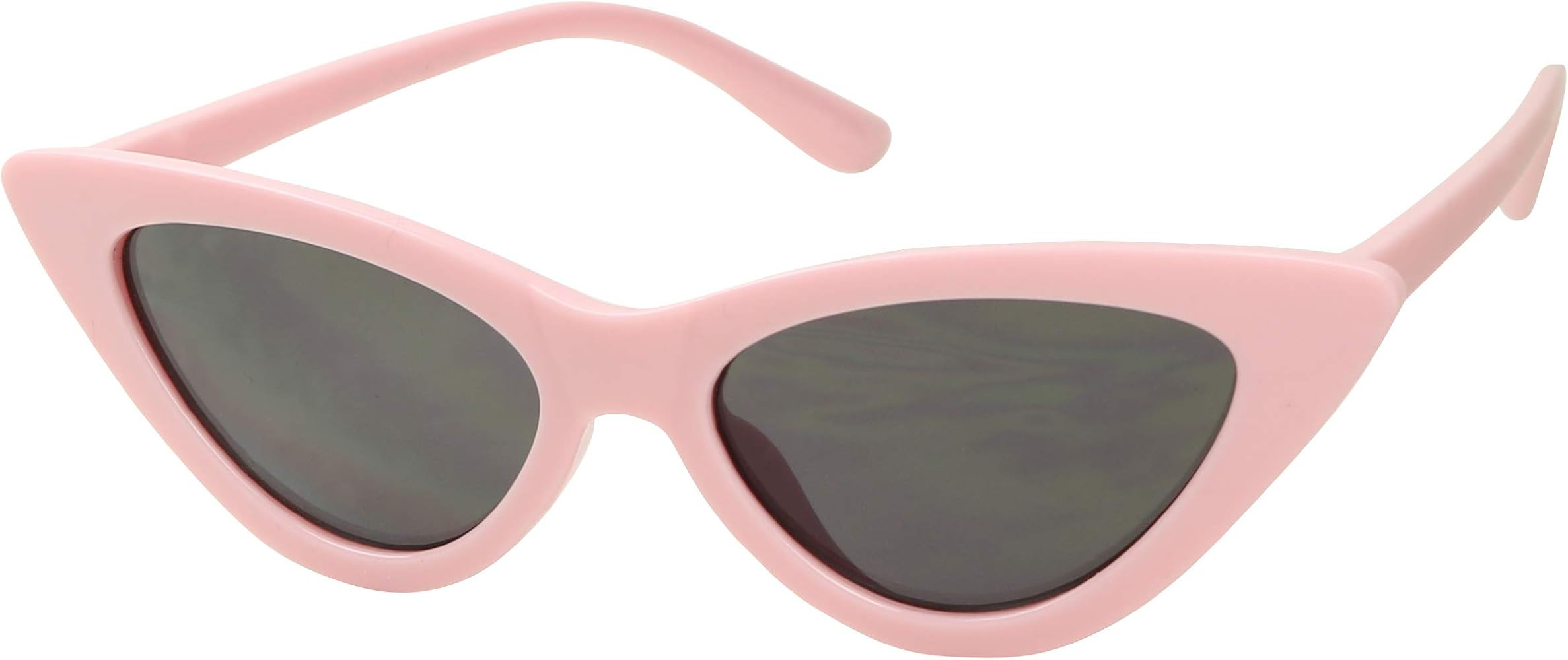 ShadyVEU Small High Pointed Frame Clout Cobain Mod 90’s Retro Vintage Cateye Sunglasses for Kid... | Amazon (US)