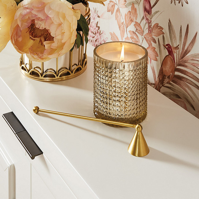 Candle Snuffer Brass Home Accessory | Ballard Designs, Inc.