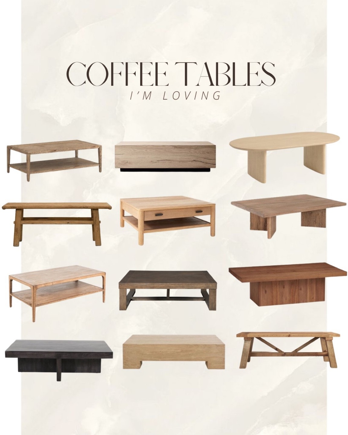 Coffee tables I’m loving 

#LTKsalealert #LTKhome