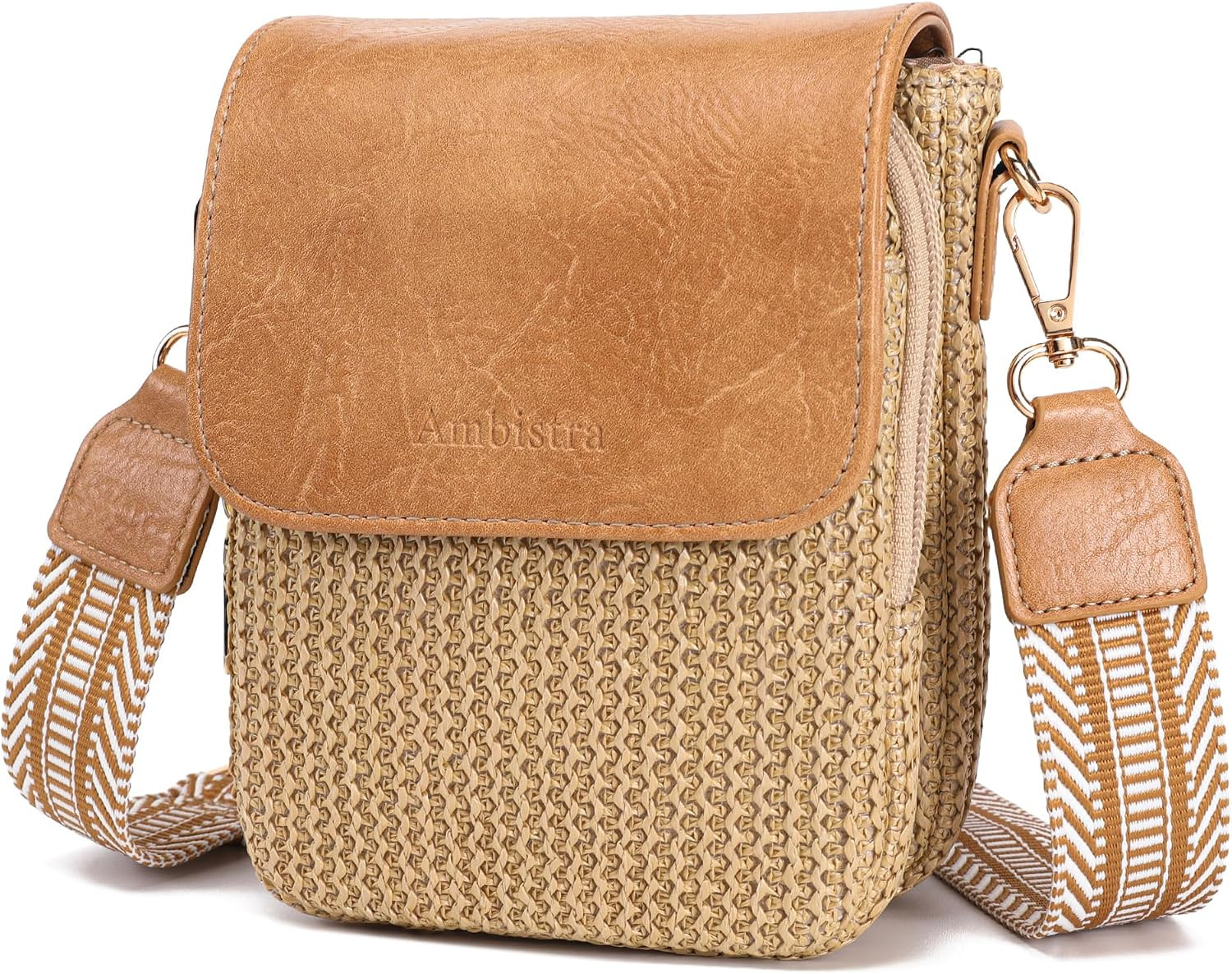 Faux Straw Crossbody Bags for Women Small Summer Phone Purse 2026 | Amazon (US)