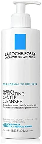 La Roche-Posay Toleriane Hydrating Gentle Cleanser, Face Wash for Normal to Dry Sensitive Skin, O... | Amazon (US)