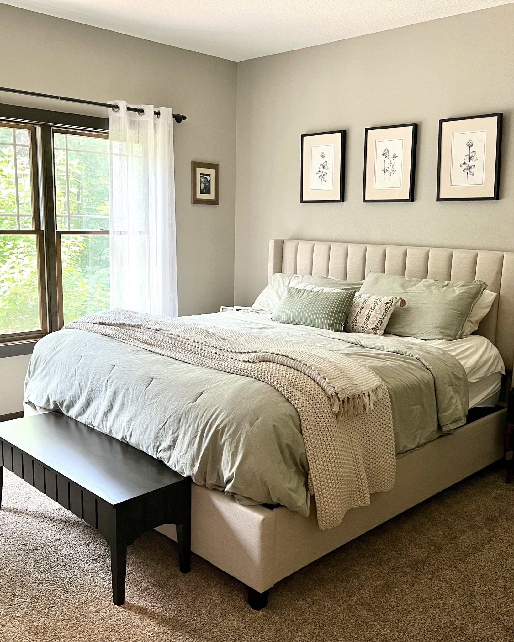 Just added the prettiest bedroom bench to our room from Target! Matches our trim perfectly and compliments the bed well also! 

#LTKHome