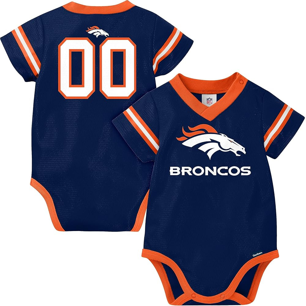 Gerber NFL Unisex Baby Nfl Team Jersey Onesie Bodysuit | Amazon (US)