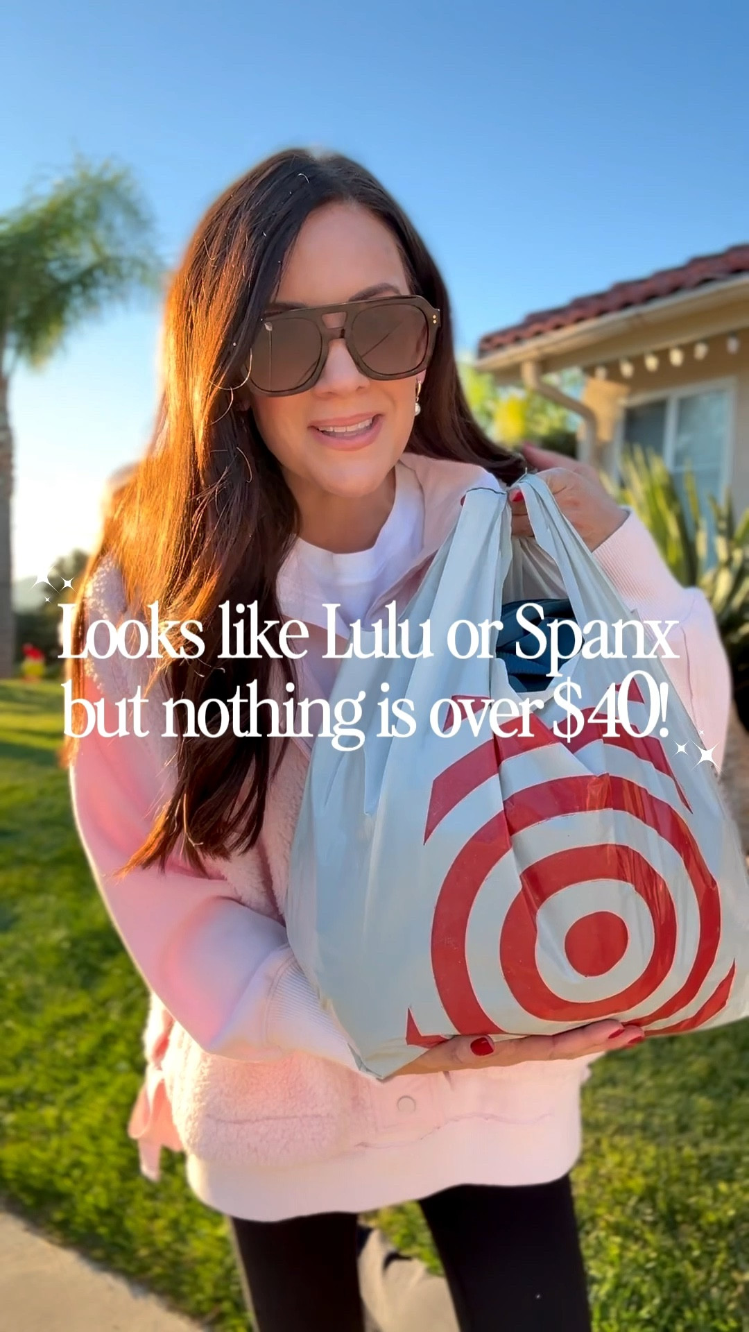 Comment DETAILS to shop✨ when the look + quality are giving Spanx or Lululemon, but it’s all target and nothing is over $40! These sets feel so luxurious from the fit to the fabric!!
.
.
SIZING-
Pullovers-small, I personally wouldn’t size up if anything if you’re between sizes I would go down.
Leggings -small
Red heart leggings -not online yet I will let you know as soon as they are! 
.
.
#targetstyle 

#LTKGiftGuide #LTKFindsUnder50 #LTKHoliday