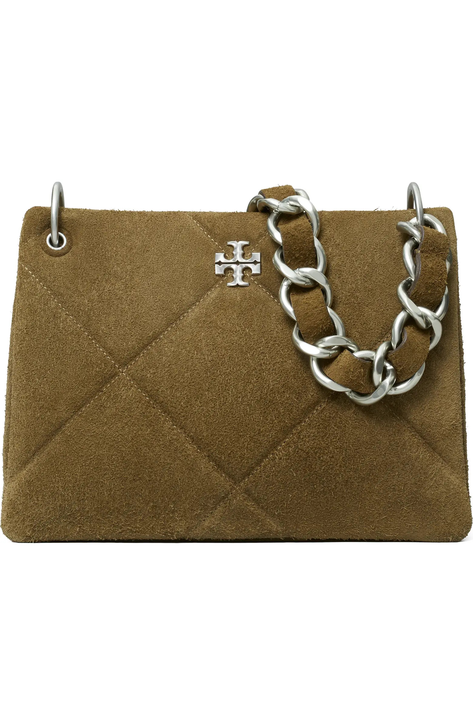 Small Kira Quilted Suede Shoulder Bag | Nordstrom