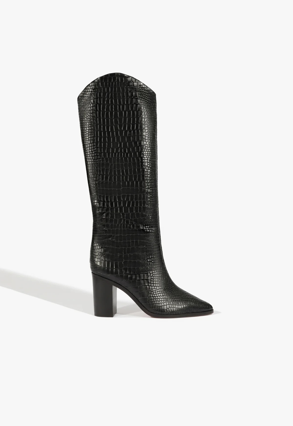 Black Block Heeled Boot Maryana | SCHUTZ | Schutz (US)