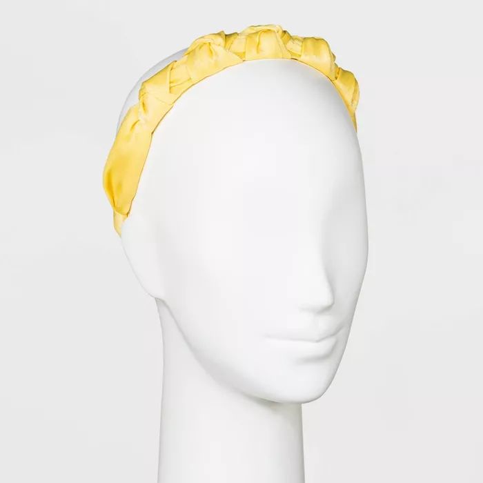 Hammered Satin with 5 Knot Headband - A New Day™ | Target