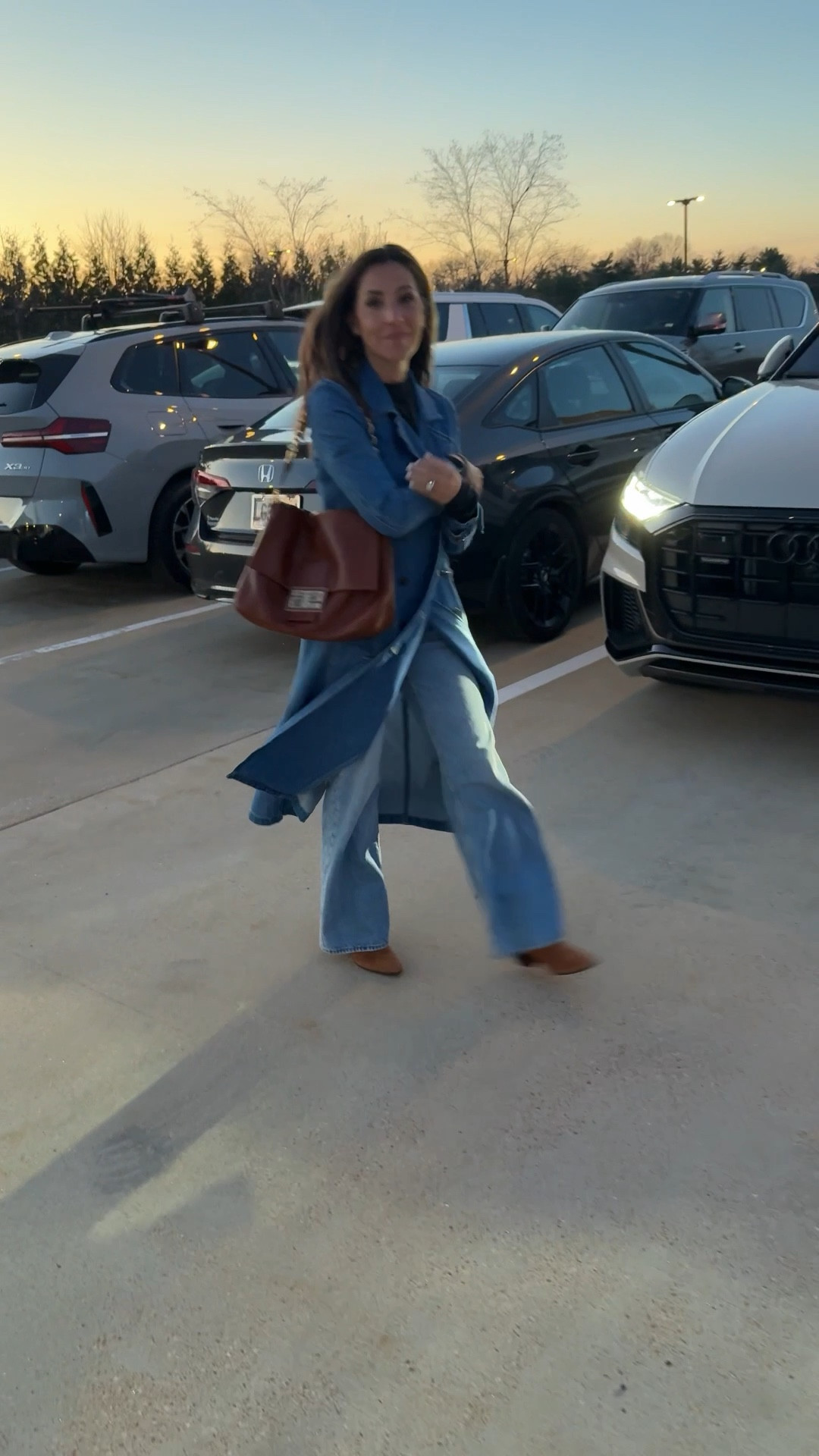 In love with this denim trench coat for spring 😍

#LTKWorkwear #LTKOver40 #LTKSaleAlert