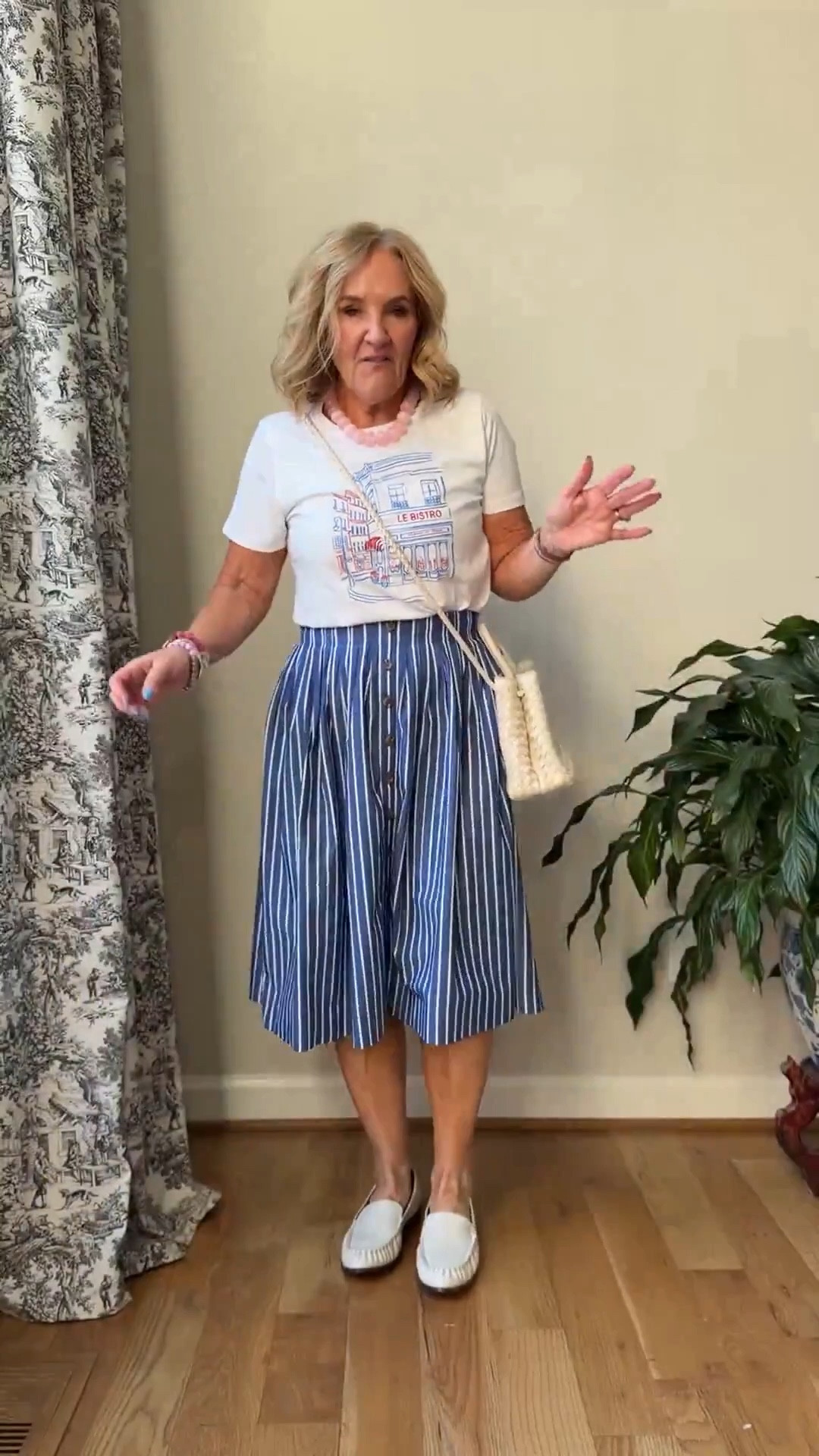  New styles by jcrew factory mixed with some of my closet favorites! Oh my I love these. A bit different than your usual spring colors with these brights and classic colors.
Sizing details below.
Red barn jacket medium petite
Straight jeans sized down to 28
Stripe blouse size medium
Striped skirt size small
Neutral cardigan medium
Full length lizzie jean (these are not bright white, more a light ecru) size 28 reg I do like my Madewell jeans better but these are a similar style and better price point. 
Lavender sweater medium
Cropped wide leg jeans (I love these, but not bright white either) wearing a 28
Floral blouse wearing a small but I need the medium
White tee size small for a fitted look this is a nice heavier weight tee
Ruffled skirt size medium reg
Navy blazer 10 petite
Paris graphic tee medium
Bracelet set not available yet! But I’ll link similar! Code NANETTE20 20% off at Allie & Bess 
20% off code on my jelly tote NANETTE20

#LTKOver40 #LTKPetite #LTKSaleAlert

 

#LTKSeasonal