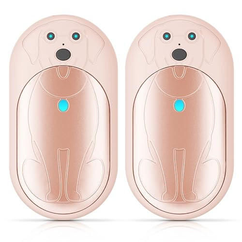 Rechargeable Hand Warmers 2 Pack, 6000mAh, 20Hrs Long Lasting, 3 Heat Levels, Portable Electric Hand Warmers for Men Women, Ideal for Outdoor Activities, Hunting, Golf, Camping, Winter Gift - Pink | Amazon (US)