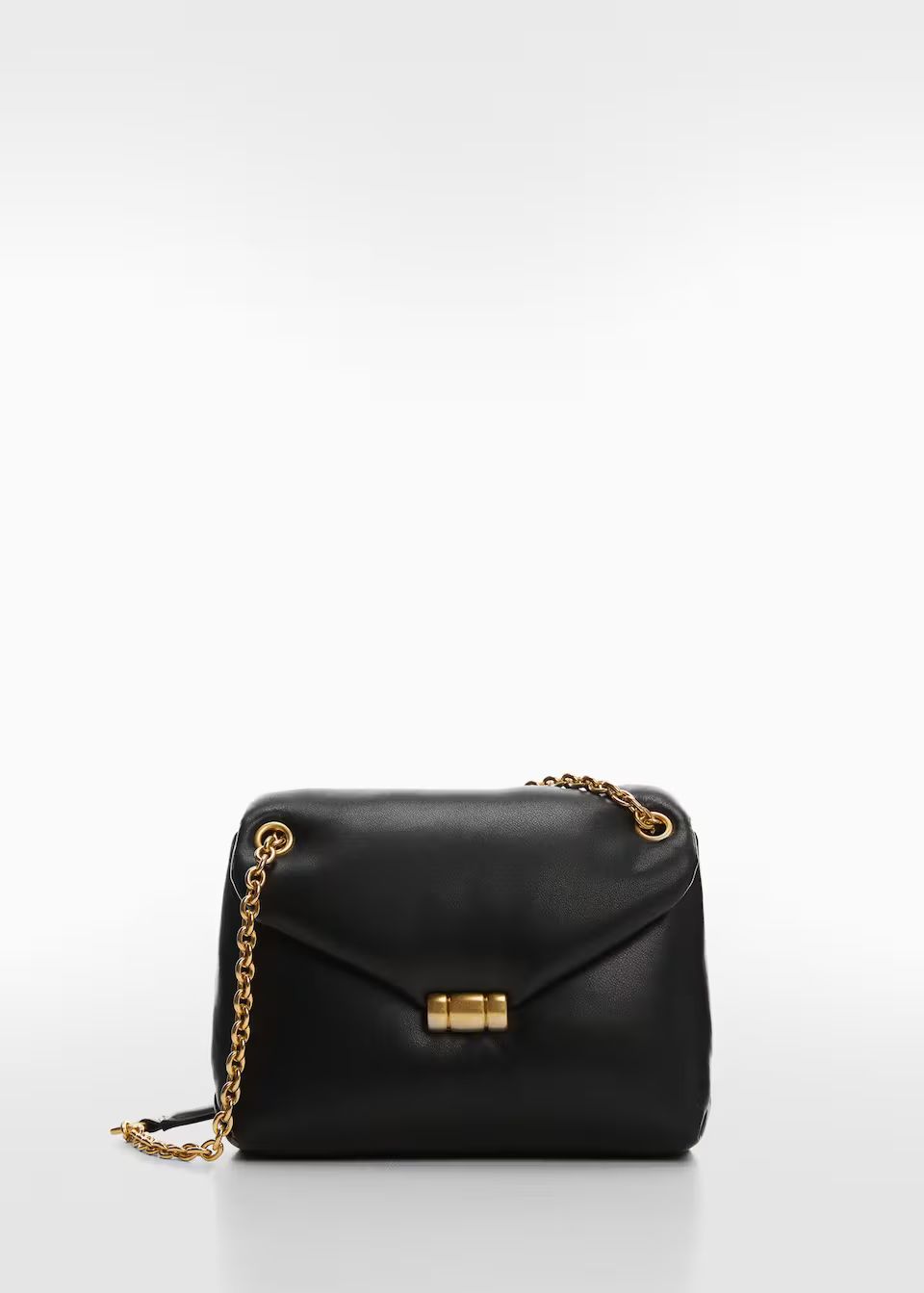 Quilted bag with chain handle | MANGO (UK)