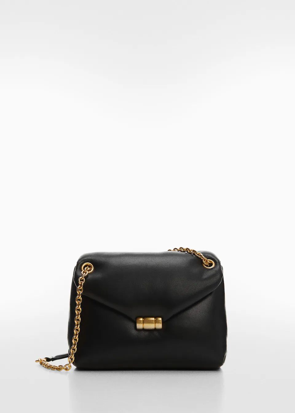 Quilted bag with chain handle | MANGO (UK)