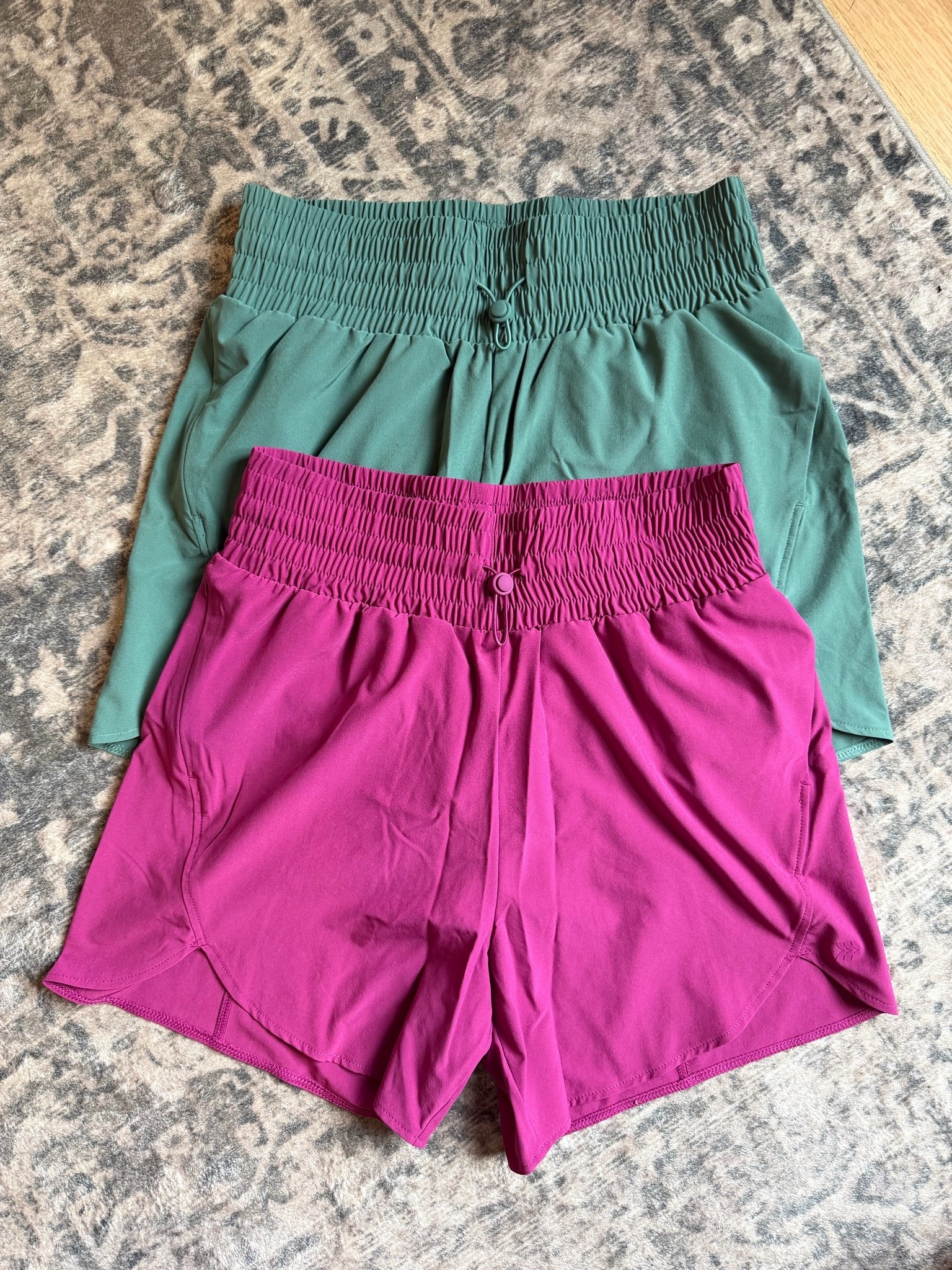 Two new colors in our favorite 5 inch athletic shorts! These will sell out insanely fast. They always do.