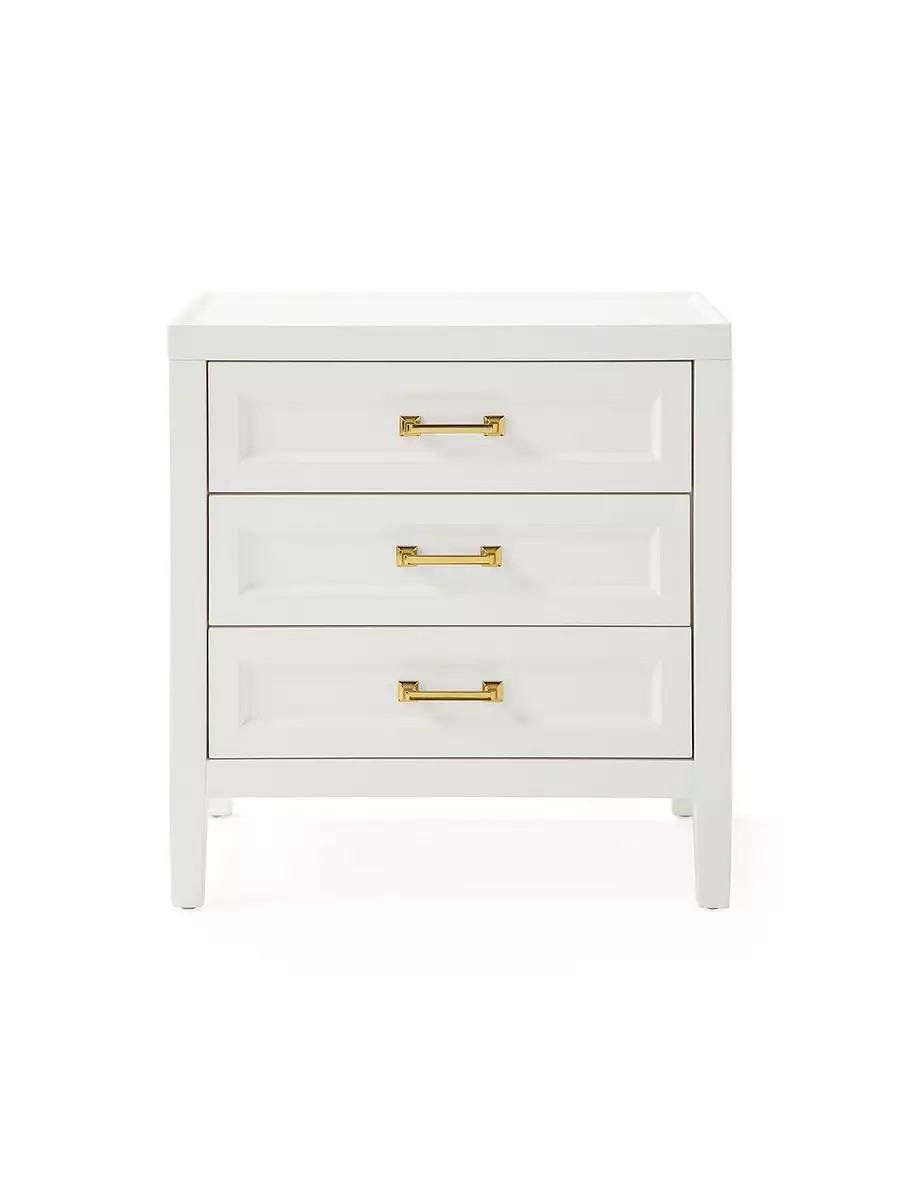 Ellison 3-Drawer Nightstand | Serena and Lily