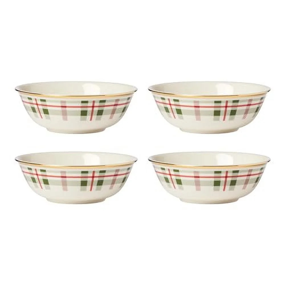 Lenox Holiday Plaid All Purpose Bowls, Set of 4 | Walmart (US)