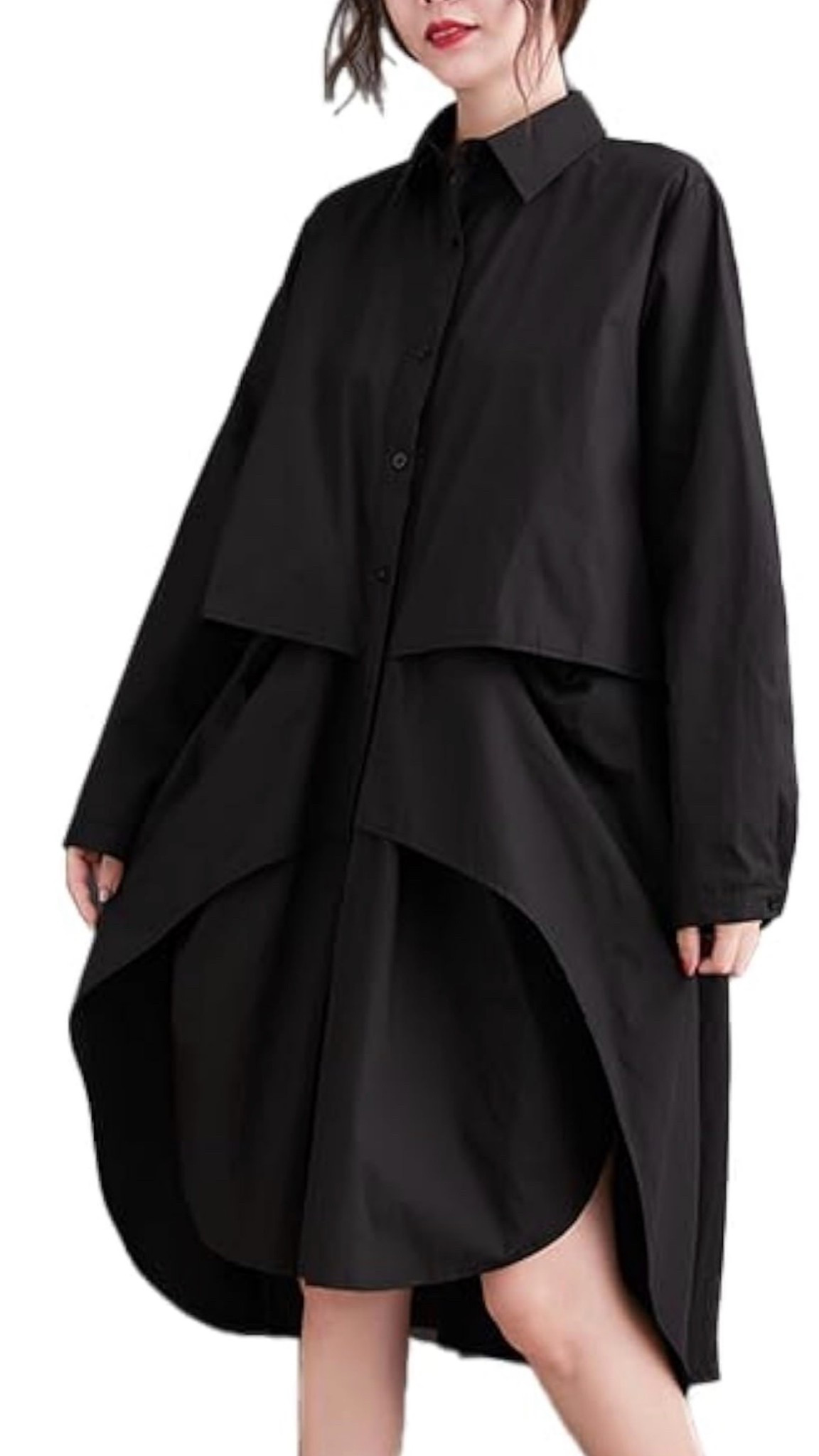 A fun take on a shirt dress !

#LTKMidsize #LTKU #LTKOver40
