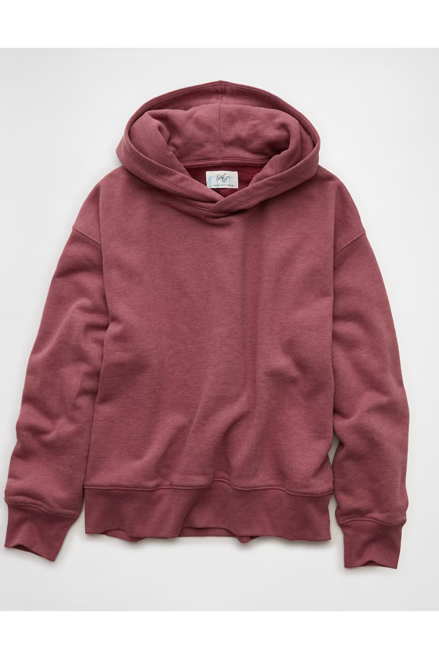 AE Everyday Luxe Hoodie Women's Earthen L | American Eagle Outfitters (US & CA)