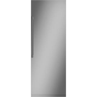 30 in. 17.6 cu. ft. Integrated Column French Door Refrigerator in Panel Ready | The Home Depot