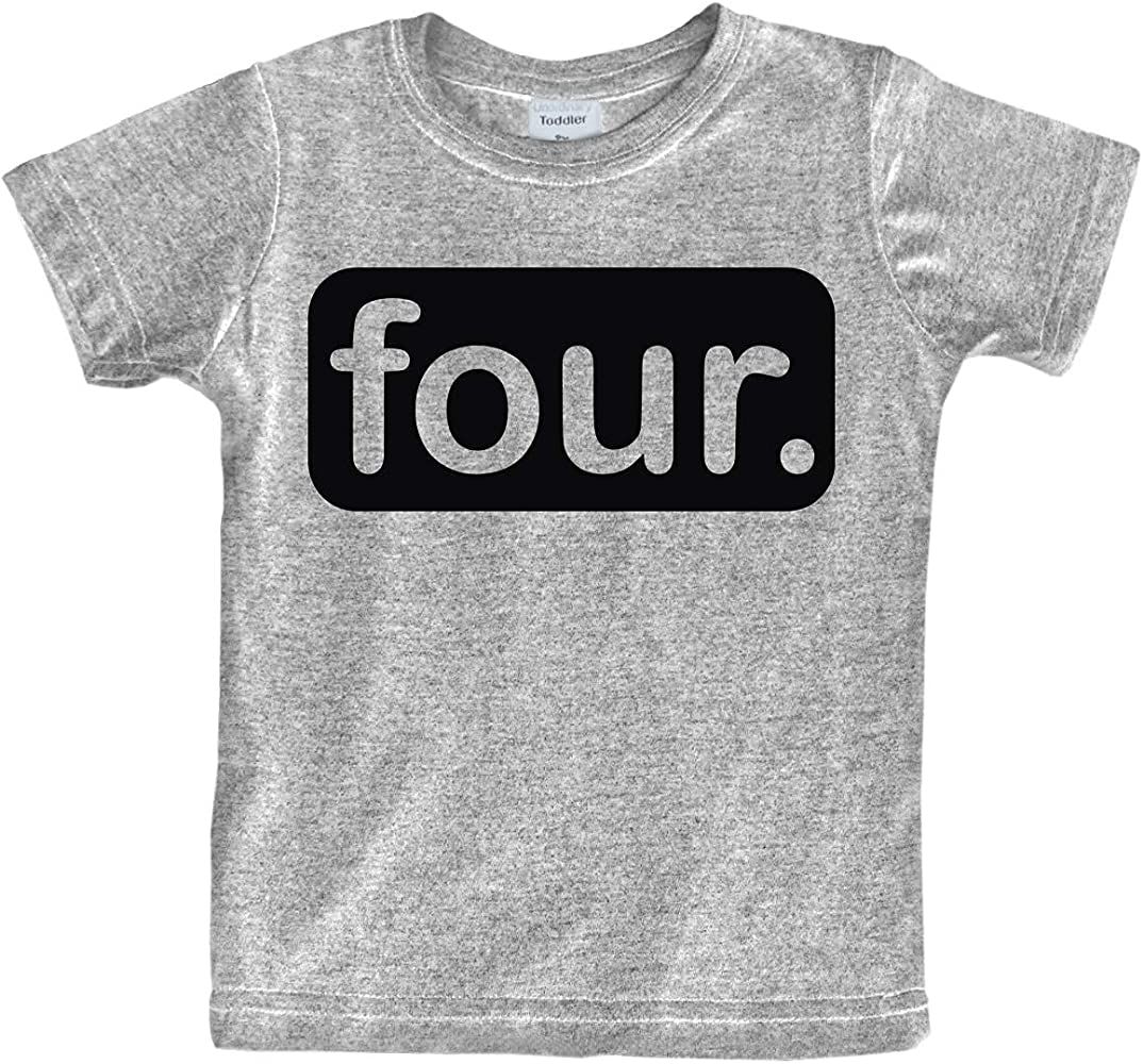 4th Birthday Shirt boy Gifts for 4 Year Old Boys Shirts Toddler Tshirt Fourth 4 | Amazon (US)