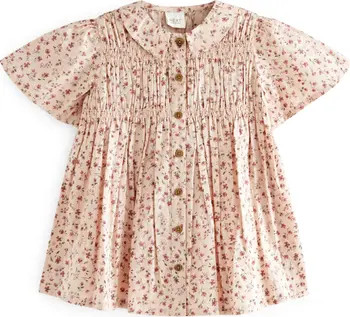 NEXT Kids' Floral Cotton Shirtdress | Nordstrom | Nordstrom