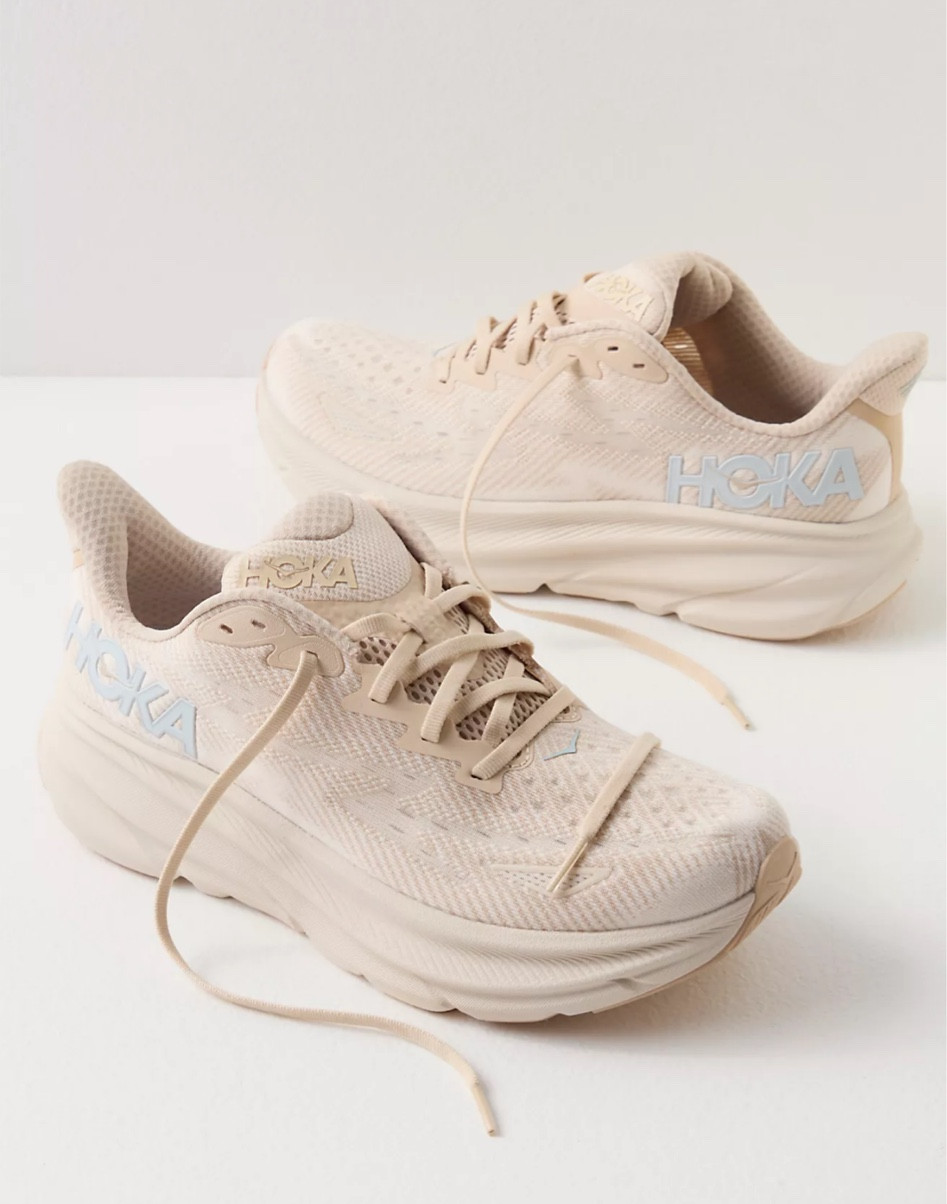 Hoka Clifton 9 shifting sand & eggnog🤎 lots in stock now on the urban website!!

#LTKSeasonal #LTKfit #LTKFind