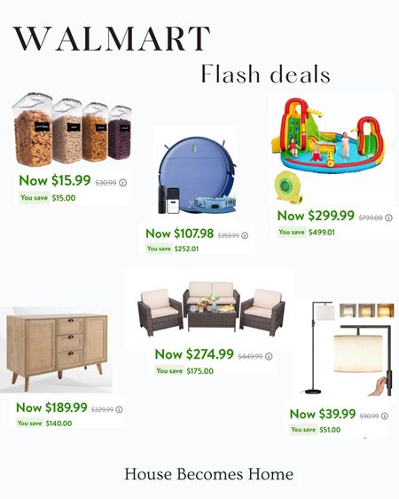 Walmart flash deals! 

#LTKhome #LTKsalealert #LTKfamily