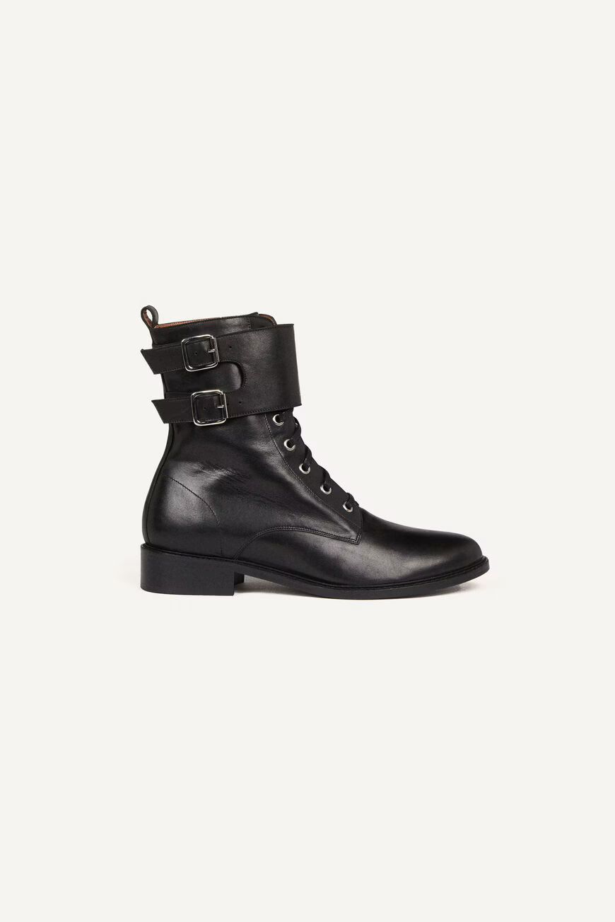 leather combat boots | ba&sh(US)