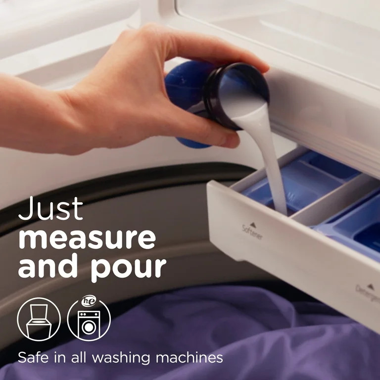 Downy Ultra Soft Fabric Softener Liquid, Calm, Lavender and Vanilla Bean, 44 fl oz, 66 Loads | Walmart (US)