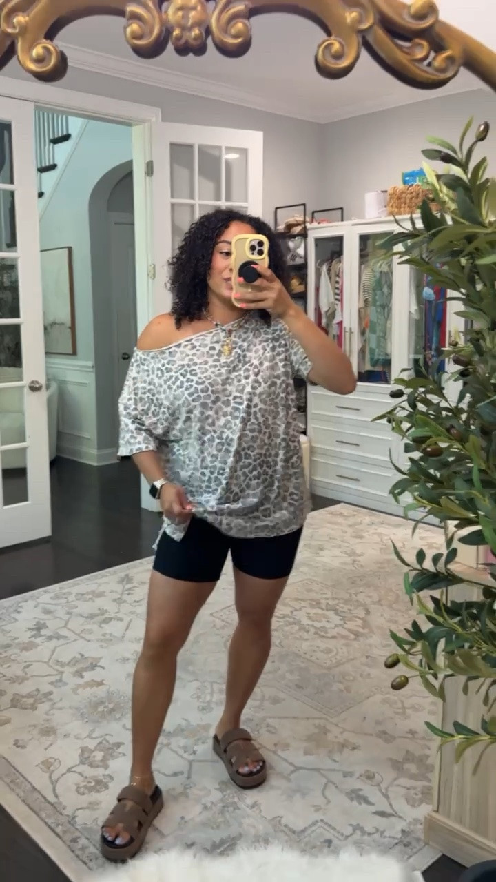 I’m loving this oversized Aerie tee paired with these Walmart biker shorts for an easy everyday outfit! The tee is very oversized, so you may want to size down when ordering. Such a cute and comfy combo for running errands, lounging, or being on the go.

#LTKSeasonal #LTKdayinmylife #LTKootd