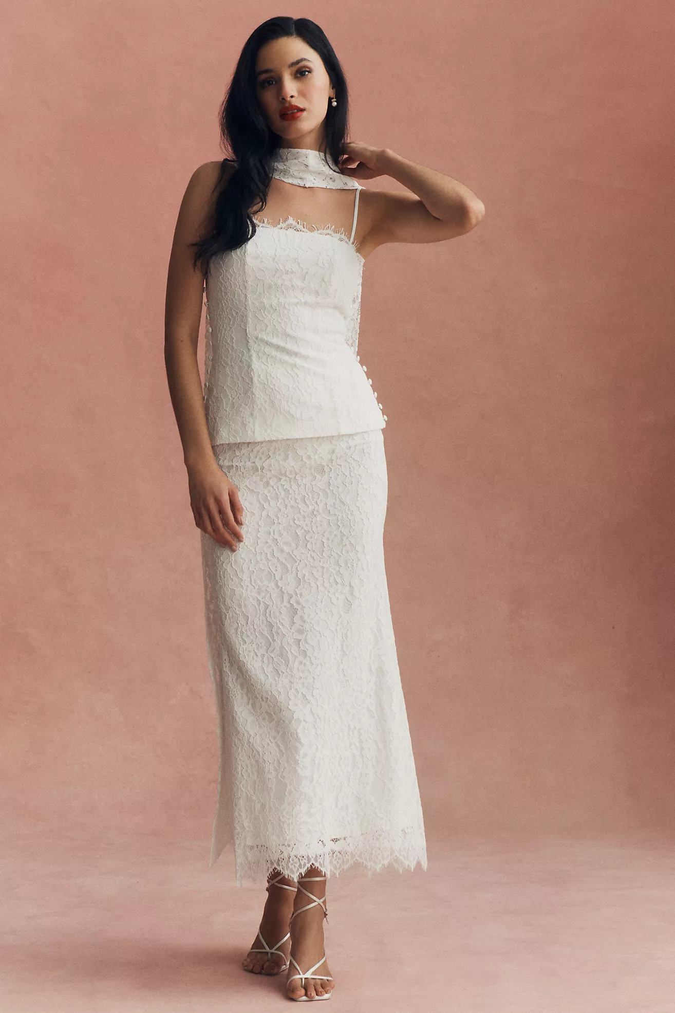 Mare Mare Top and Maxi Skirt Lace Set | Anthropologie (US)