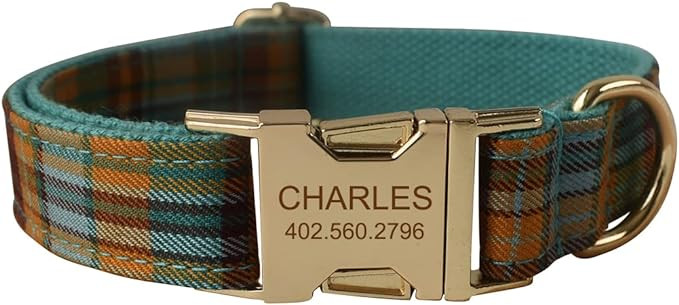 Custom Dog Collar with Names and Phone Number Engraved, Puppy Tags Personalized for Small Medium ... | Amazon (US)