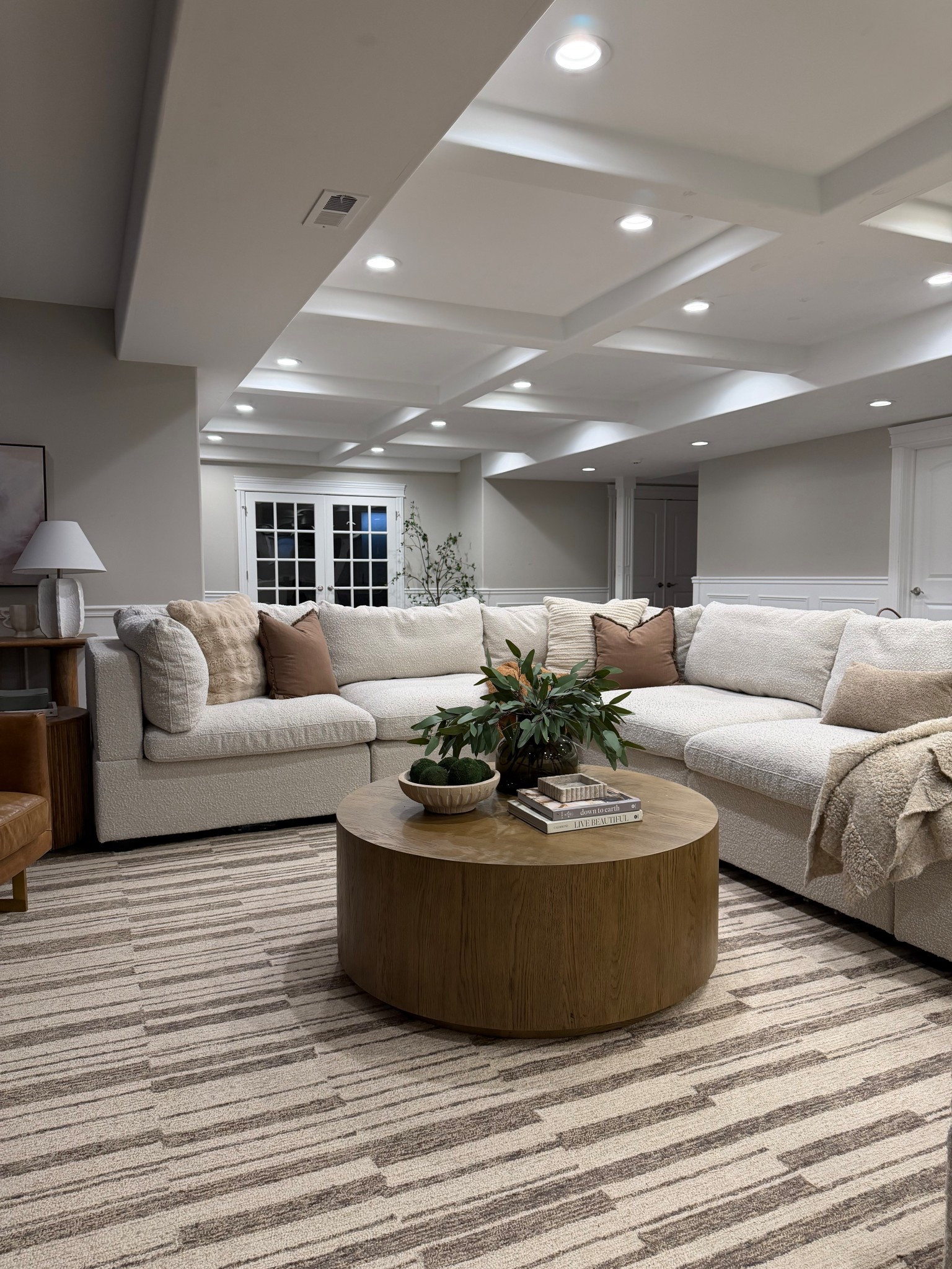 My round coffee table is on sale right now 🤎

This is the piece that grounds our entire basement living room. The size is perfect for a large sectional and the warm wood tone adds so much depth to neutral spaces.

Linking the table + everything styled on it here.


#LTKHome #LTKSaleAlert