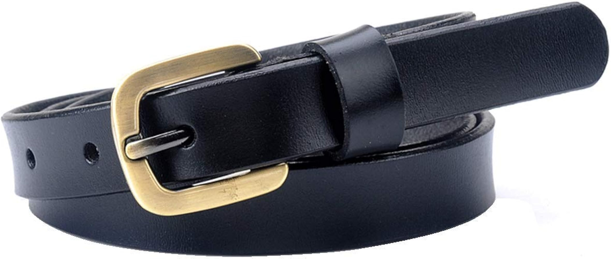 Womens Leather Belts for Jeans, Women Leather Waist Belts for Pants | Amazon (US)