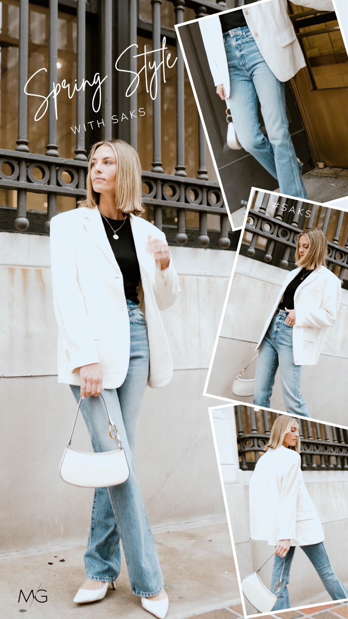 Spring style with #Saks 