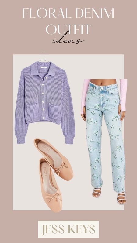 Love these affordable floral jeans! Happy jeans perhaps? The floral detail is subtle and screams spring 🌸 TTS. 

Jeans, spring style, spring outfits 



#LTKfindsunder50 #LTKshoecrush #LTKSeasonal