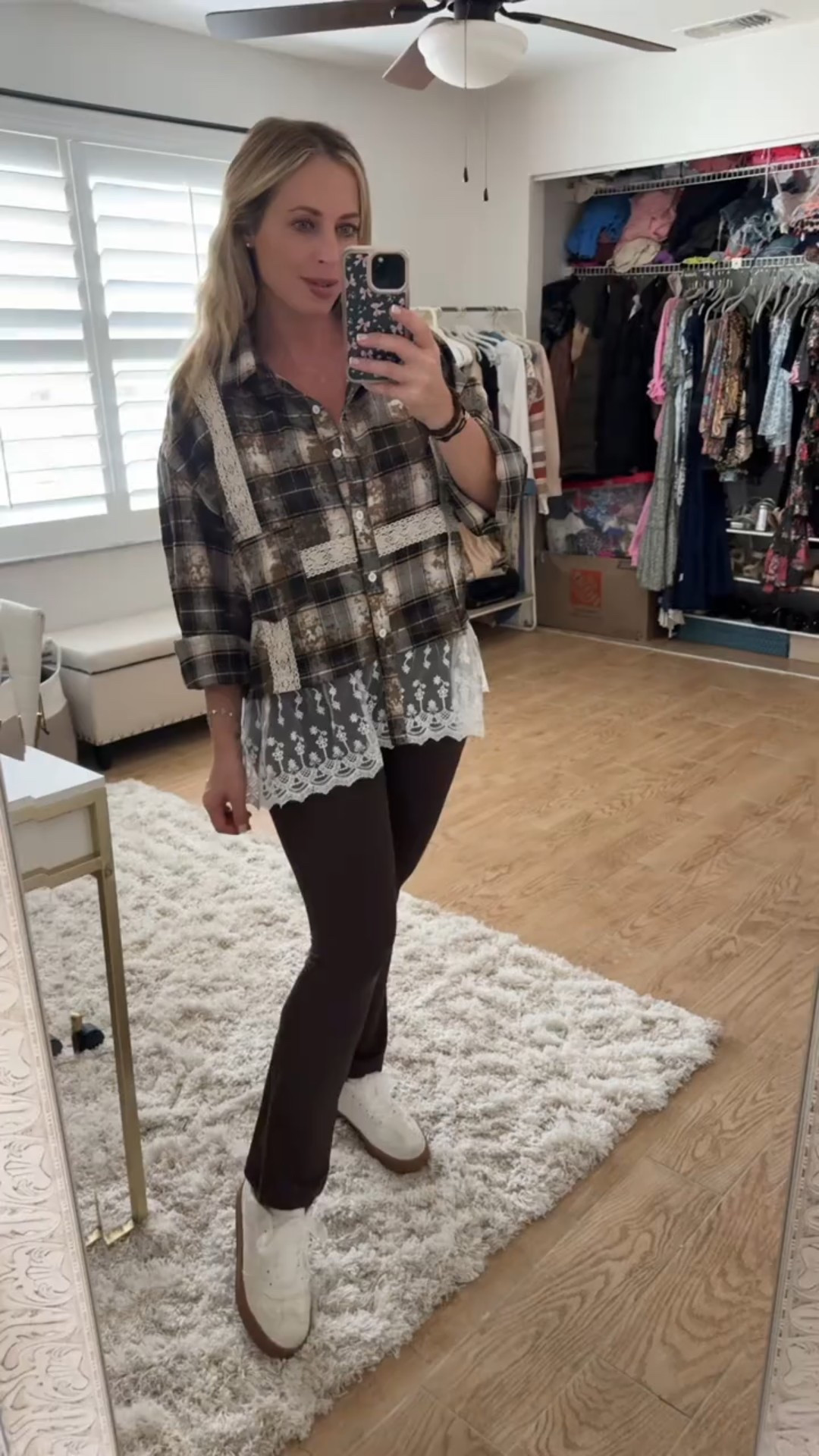 Neutral outfit at 10 weeks pregnant 

#LTKMidsize #LTKootd #LTKBump