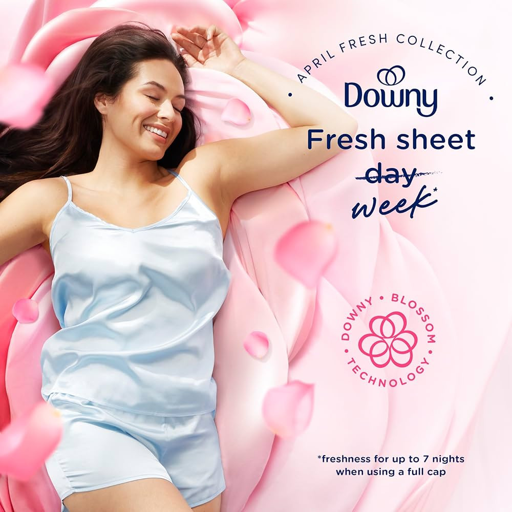 Downy Fabric Softener Liquid, April Fresh Scent, 111 fl oz, 150 Loads | Amazon (US)