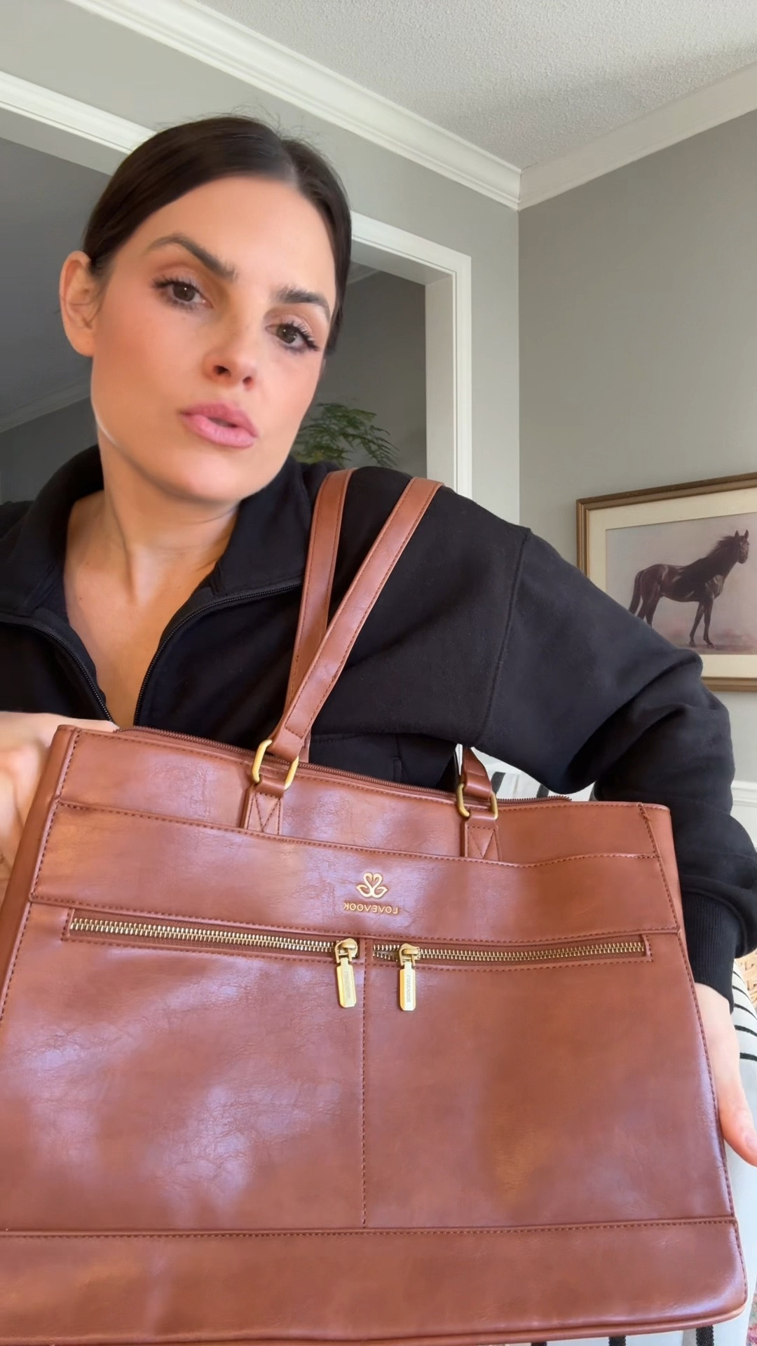 Best laptop bag! I’ve always loved Lovevook bags (especially their travel backpack) so I knew I had to get the laptop bag.

So many pockets, a padded area for your laptop and I love the gold zippers.

#laptopbag #workaccessories #lovevook #lovevookbag

#LTKGiftGuide