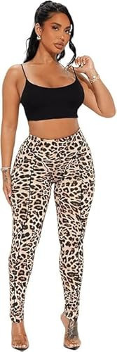 Leopard Legging for Women High Waisted Stretchy Cheetah Print Legging Tummy Control Butter Lift Legging for Women | Amazon (US)