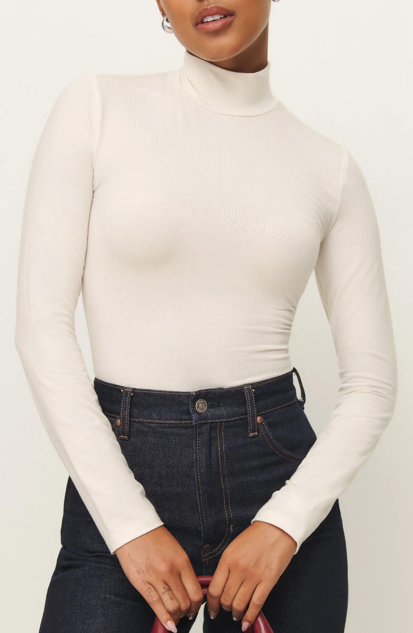 Nell Turtleneck Jersey Top | Nordstrom