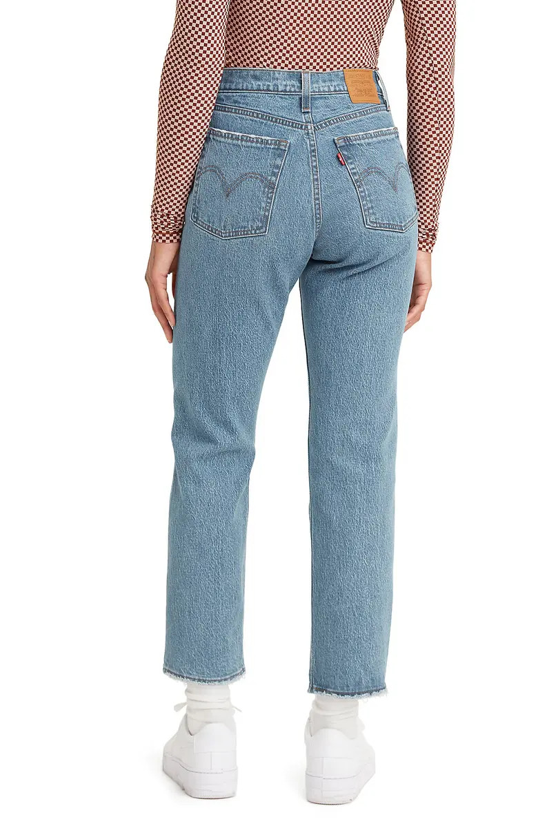 Wedgie Straight Leg Jeans | Nordstrom
