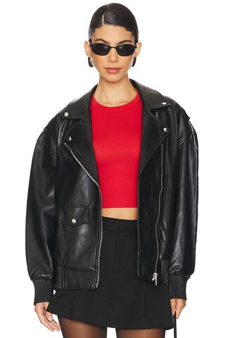 BLANKNYC Moto Jacket in Night Moves from Revolve.com | Revolve Clothing (Global)