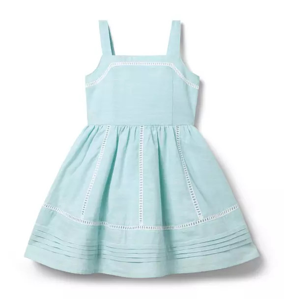 Pintuck Trim Dress | Janie and Jack