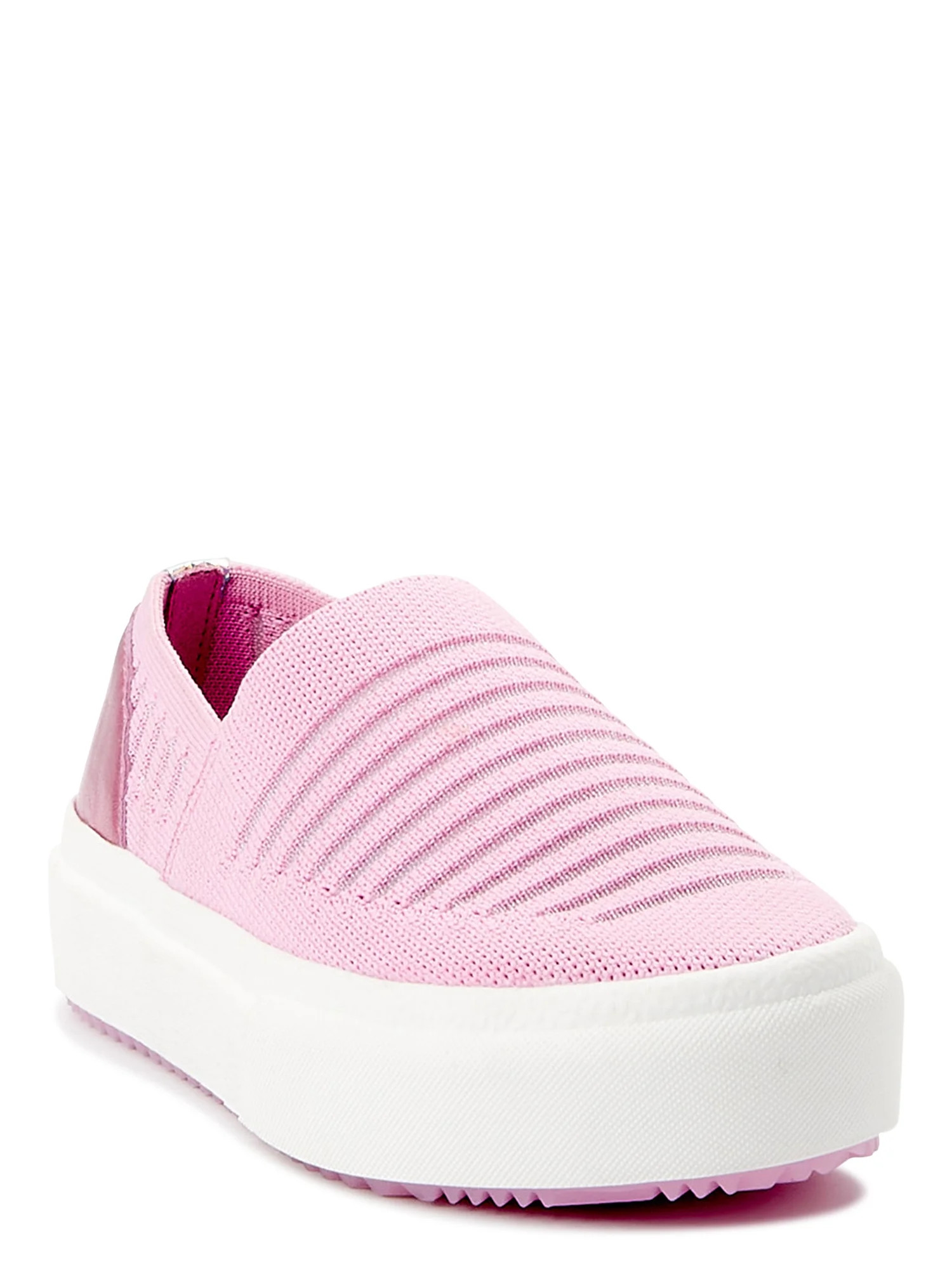 Wonder Nation Little Girl & Big Girl Twin Gore Sneakers, Sizes 13-6 | Walmart (US)