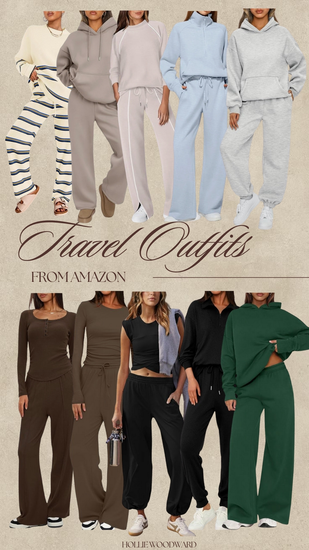 the coziest sets to travel in and all from amazon ✈️

 

 #LTKSeasonal #LTKFindsUnder50 #LTKTravel