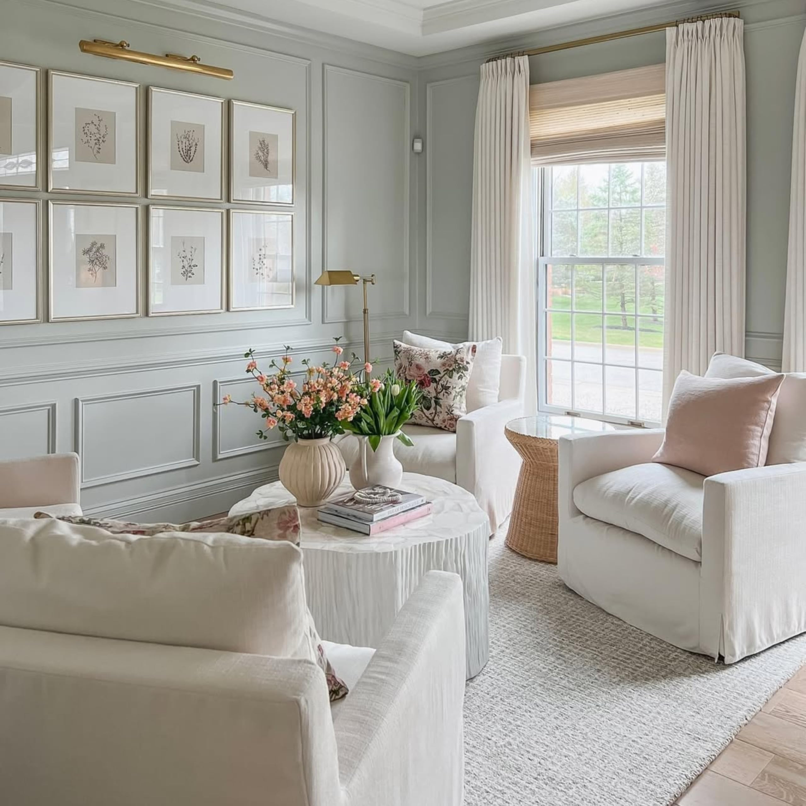 TWOPAGES Liz Linen Custom Curtain Customizable Size Blackout Pleated Header Memory Trained Neutra... | Amazon (US)