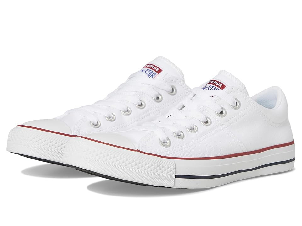 Converse Chuck Taylor All Star Madison Low Top Sneaker Women's Shoes White/Natural Ivory/White : 5.5 B - Medium, Canvas | Zappos