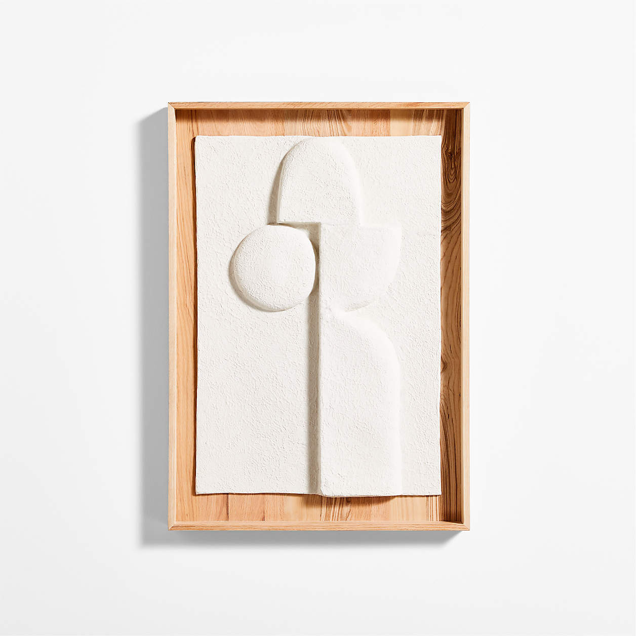 "Lain II" Paper Mache Wall Art + Reviews | Crate & Barrel | Crate & Barrel