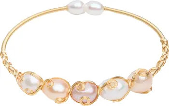 SAACHI Freshwater Pearl Bangle Bracelet | Nordstromrack | Nordstrom Rack
